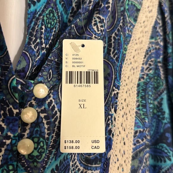 Anthropologie Lissa Romper XL-NWT - Picture 11 of 11